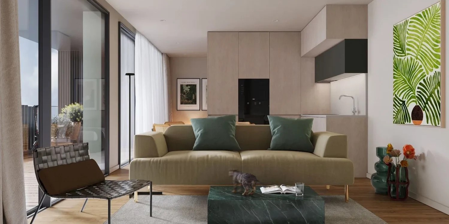 PRT/01525 Apartamento T2 Novo Empreendimento Prestige Santa Marinha Vila Nova de Gaia Porto