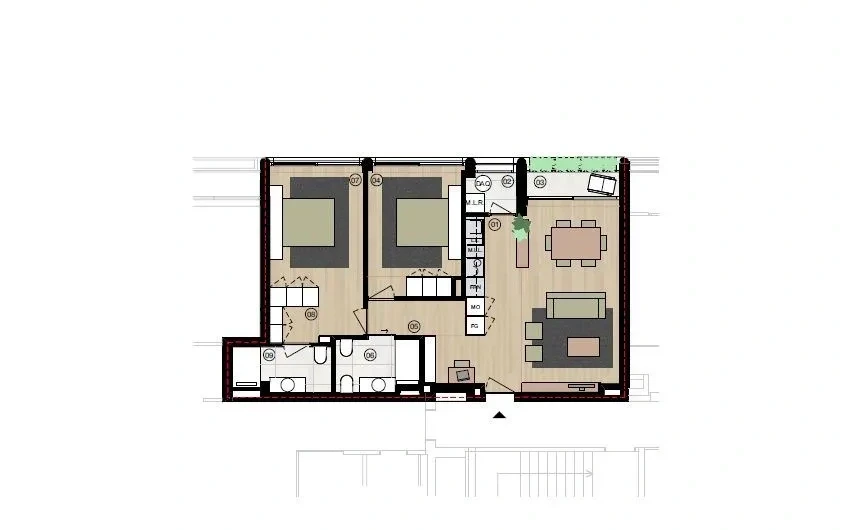 PRT/01560 Apartamento T2 Novo Empreendimento Nautilus IV Matosinhos Porto