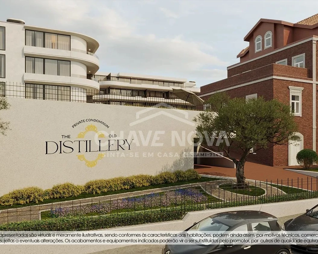PRT/01591 Apartamento T1 Empreendimento The Old Destillary Mafamude Vila Nova de Gaia Porto