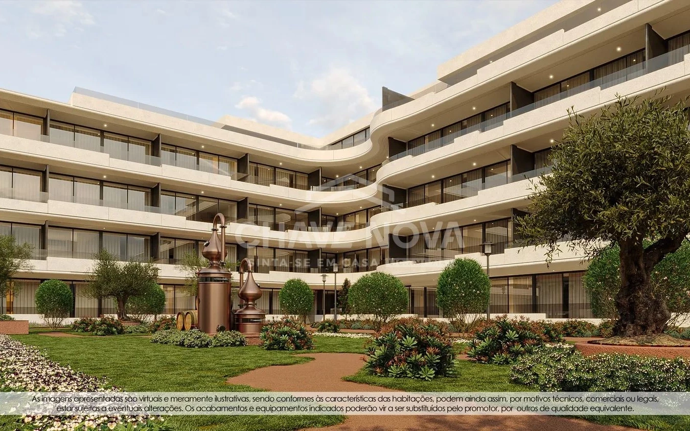 PRT/01591 Apartamento T1 Empreendimento The Old Destillary Mafamude Vila Nova de Gaia Porto
