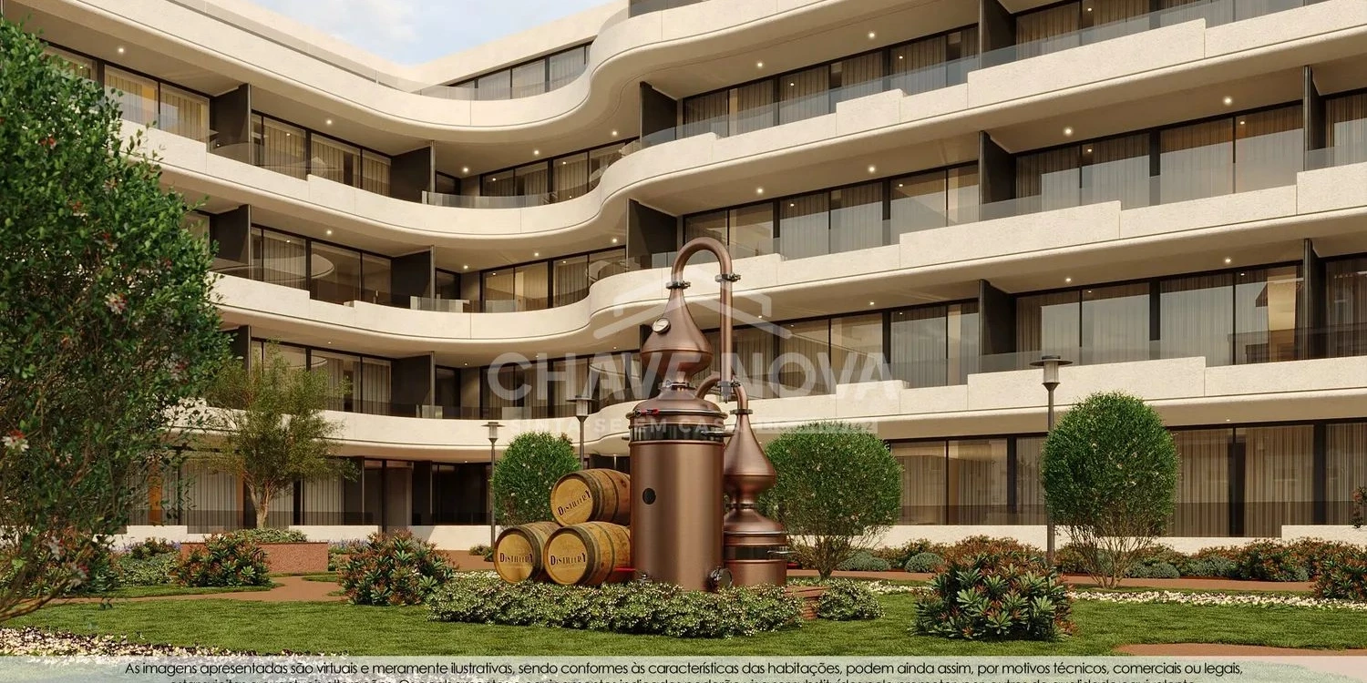 PRT/01591 Apartamento T1 Empreendimento The Old Destillary Mafamude Vila Nova de Gaia Porto