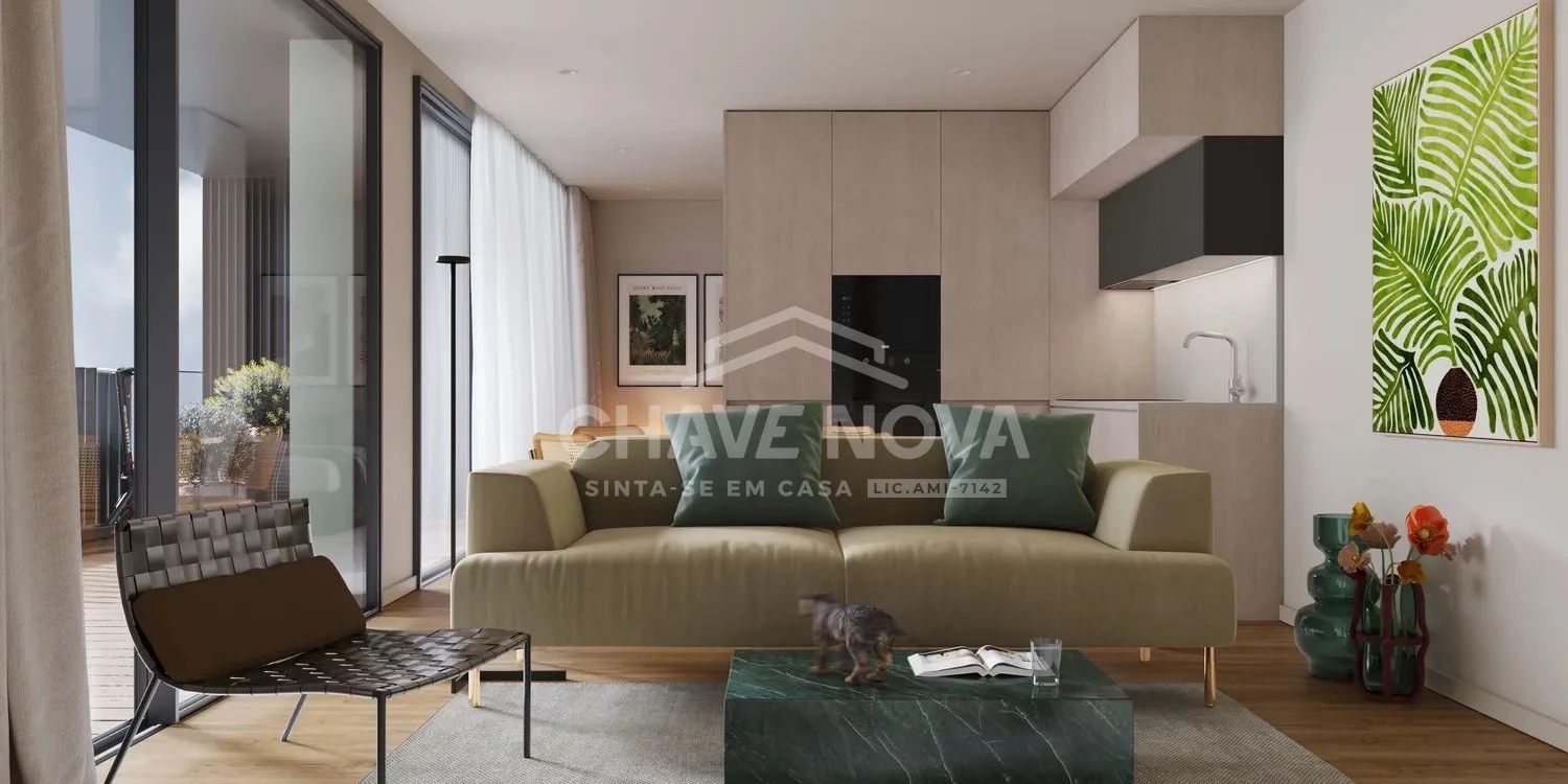 PRT/01606 Apartamento T1 Novo Empreendimento Prestige Santa Marinha Coimbrões Vila Nova de Gaia Porto
