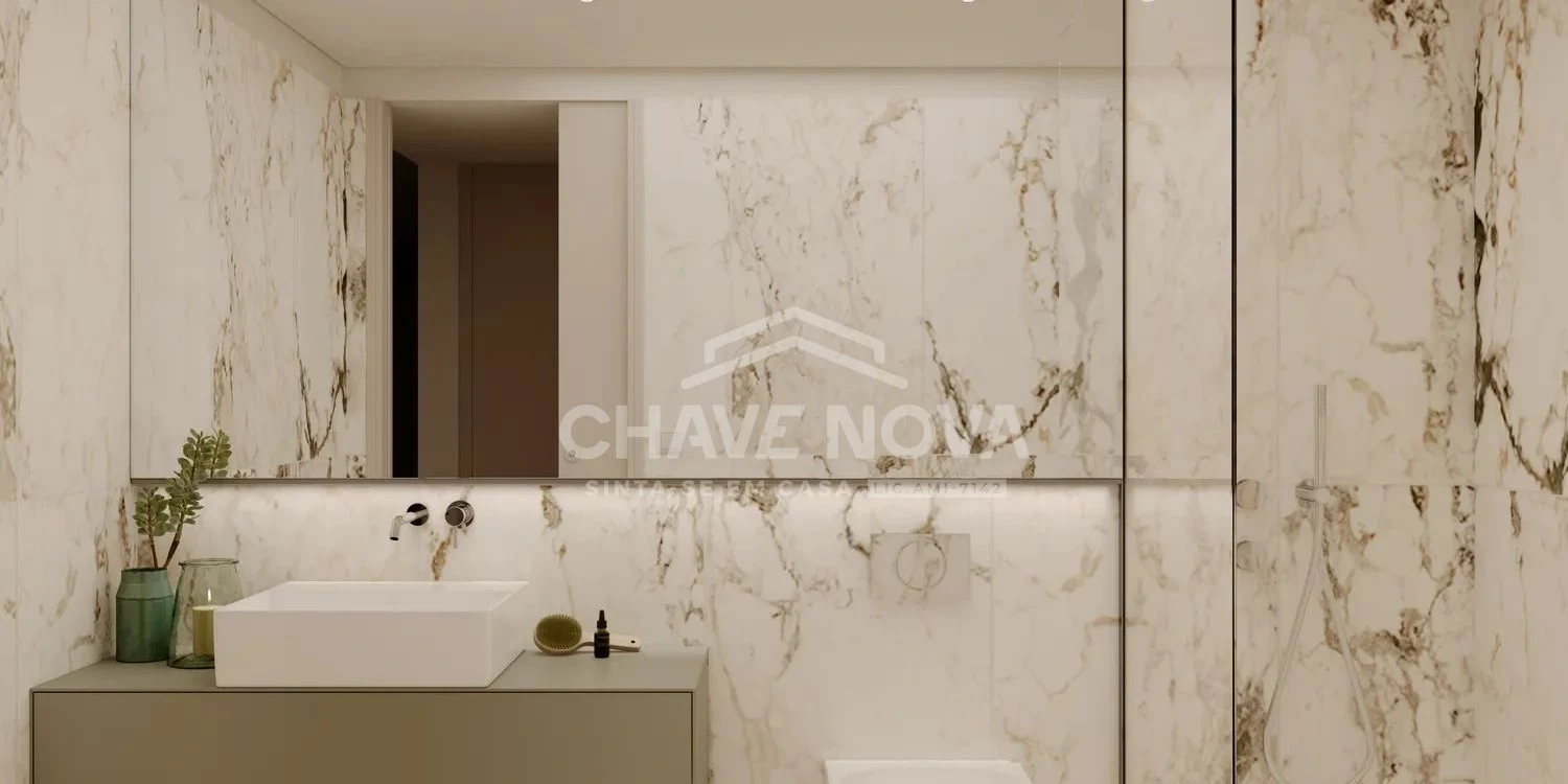 PRT/01606 Apartamento T1 Novo Empreendimento Prestige Santa Marinha Coimbrões Vila Nova de Gaia Porto