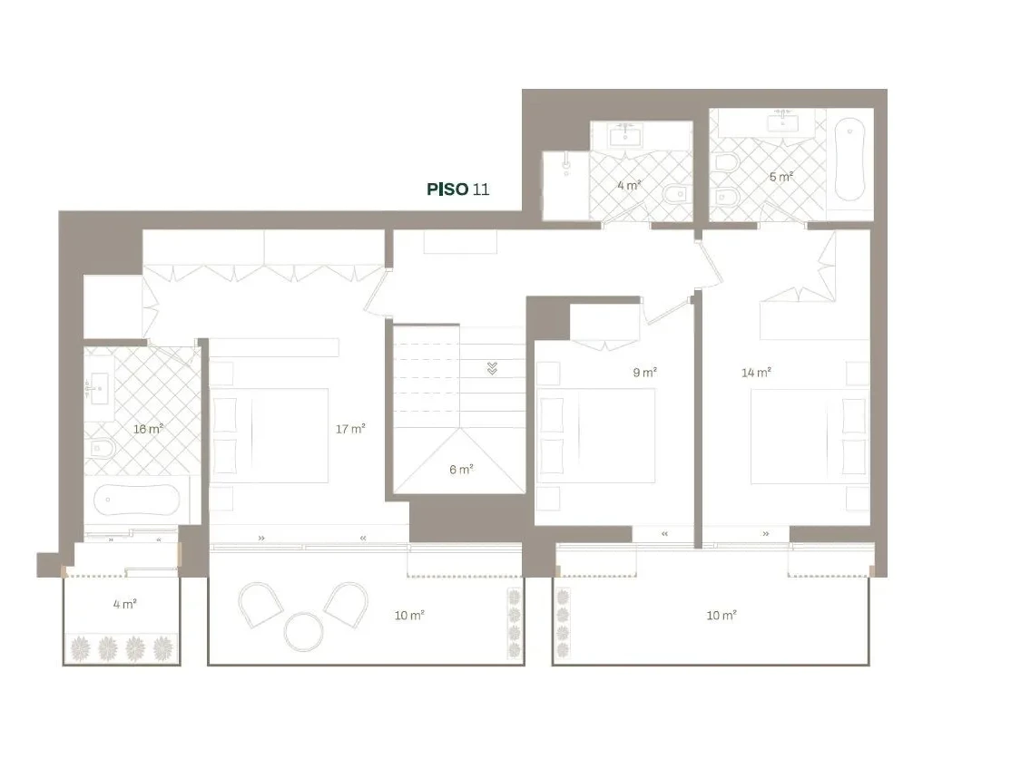 PRT/01508 Apartamento T3 Penthouse Duplex Novo Empreendimento The Yard Afurada Vila Nova de Gaia Porto