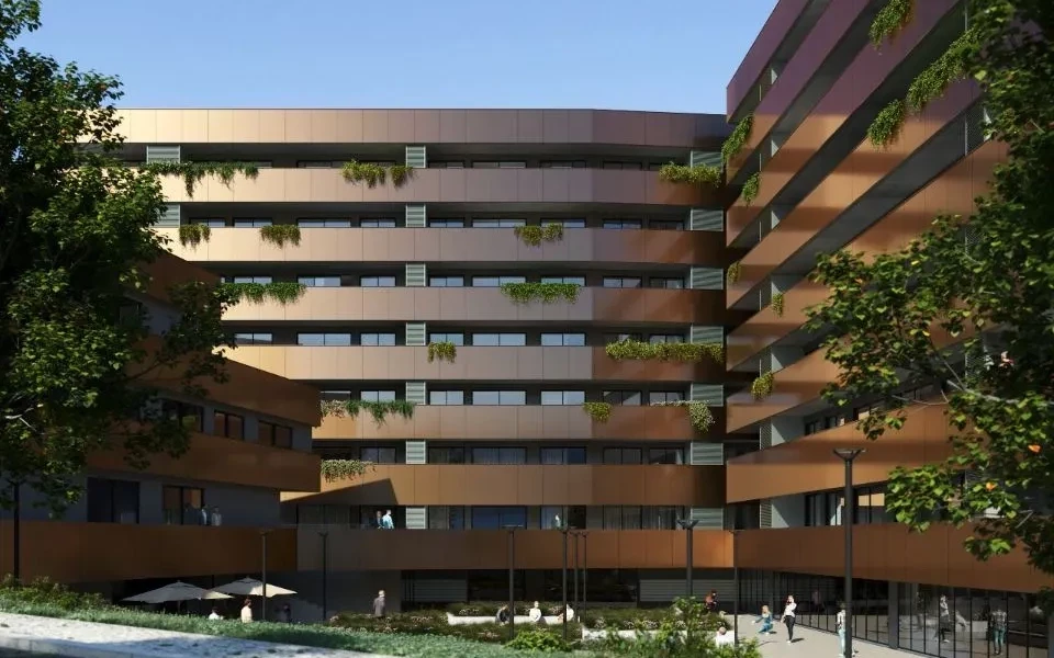 PRT/01524 Apartamento T1+1 Vila Nova de Gaia Novo Empreendimento Park Square Avenida da República Mafamude Porto
