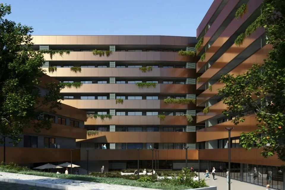PRT/01524 Apartamento T1+1 Vila Nova de Gaia Novo Empreendimento Park Square Avenida da República Mafamude Porto