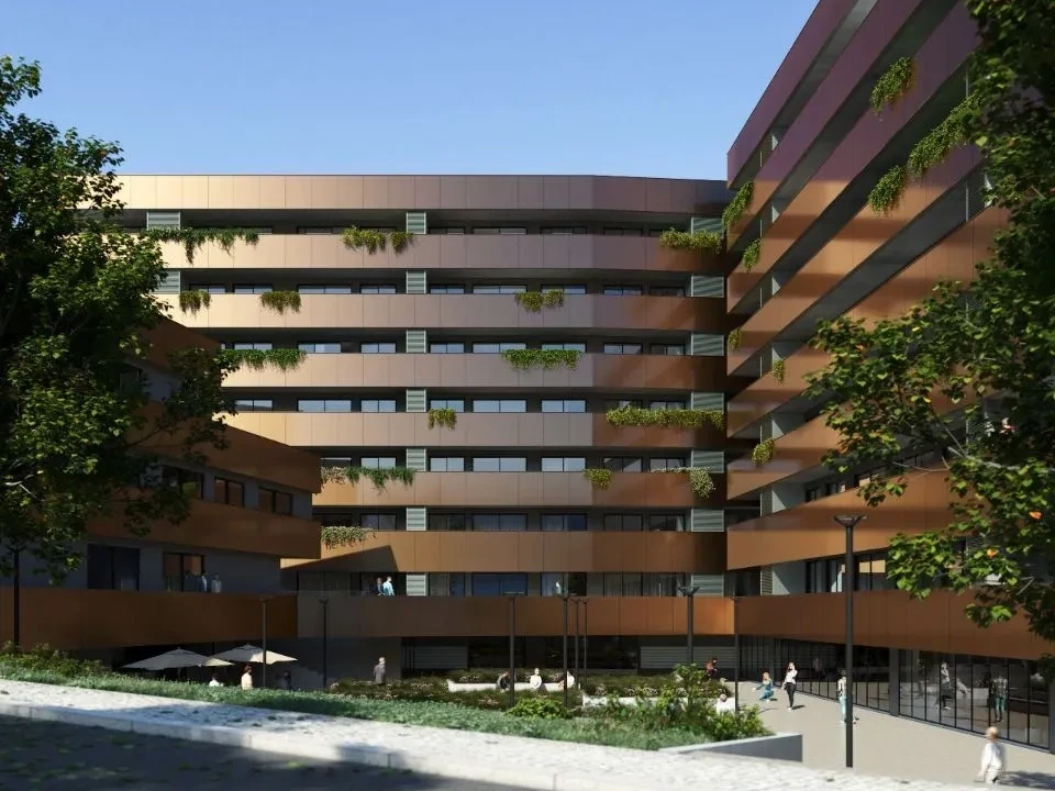 PRT/01524 Apartamento T1+1 Vila Nova de Gaia Novo Empreendimento Park Square Avenida da República Mafamude Porto