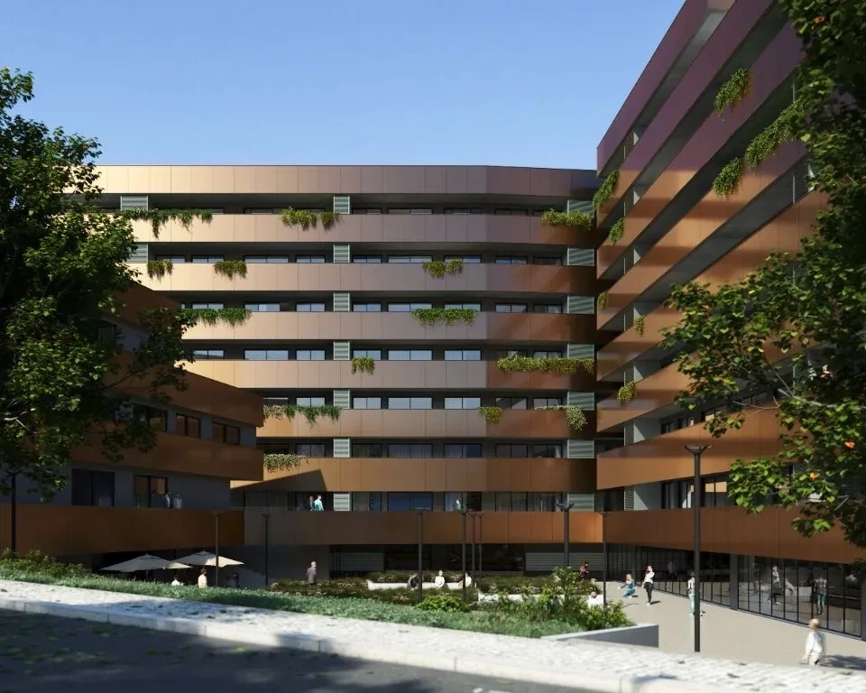 PRT/01524 Apartamento T1+1 Vila Nova de Gaia Novo Empreendimento Park Square Avenida da República Mafamude Porto