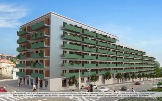 PRT/01547 Apartamento T0 Novo empreendimento Flores Campanhã Estádio do Dragão Porto