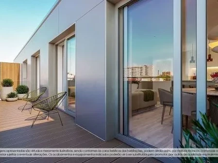 PRT/01547 Apartamento T0 Novo empreendimento Flores Campanhã Estádio do Dragão Porto