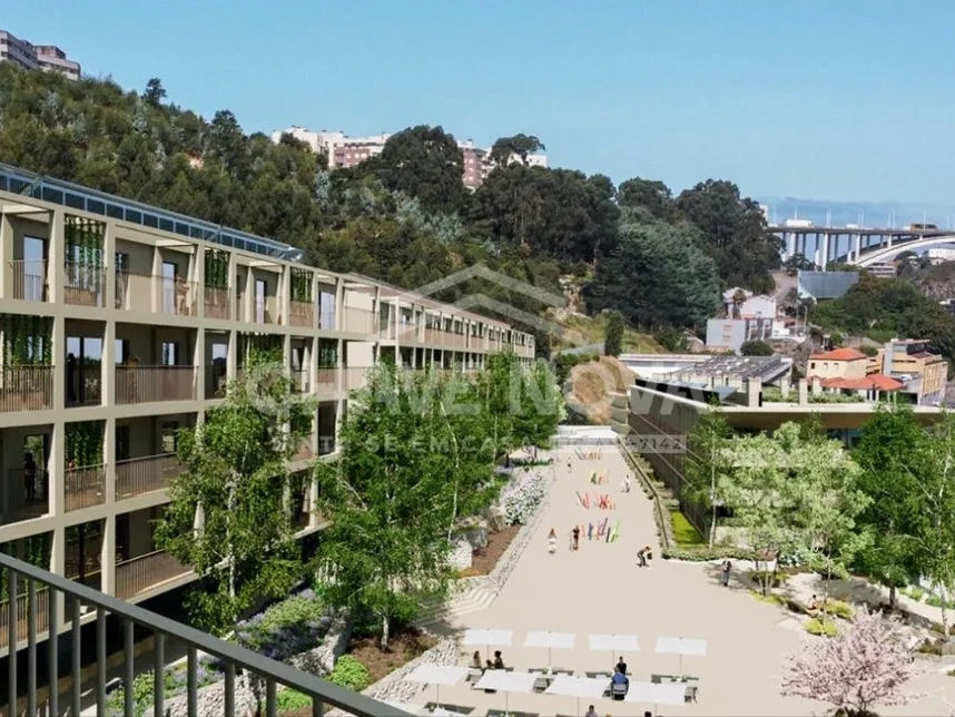 PRT/01574 Apartamento T1 Novo Empreendimento de Luxo Gaia Hiils Cais de Gaia Foz do Douro Vila Nova de Gaia Porto