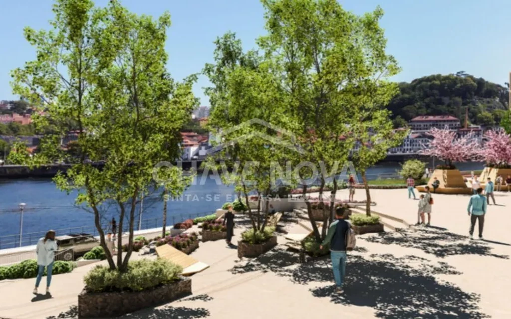 PRT/01574 Apartamento T1 Novo Empreendimento de Luxo Gaia Hiils Cais de Gaia Foz do Douro Vila Nova de Gaia Porto