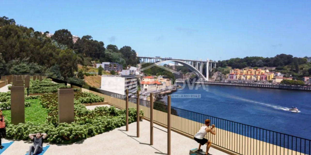 PRT/01574 Apartamento T1 Novo Empreendimento de Luxo Gaia Hiils Cais de Gaia Foz do Douro Vila Nova de Gaia Porto