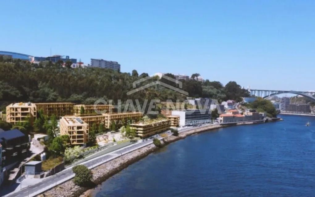 PRT/01574 Apartamento T1 Novo Empreendimento de Luxo Gaia Hiils Cais de Gaia Foz do Douro Vila Nova de Gaia Porto
