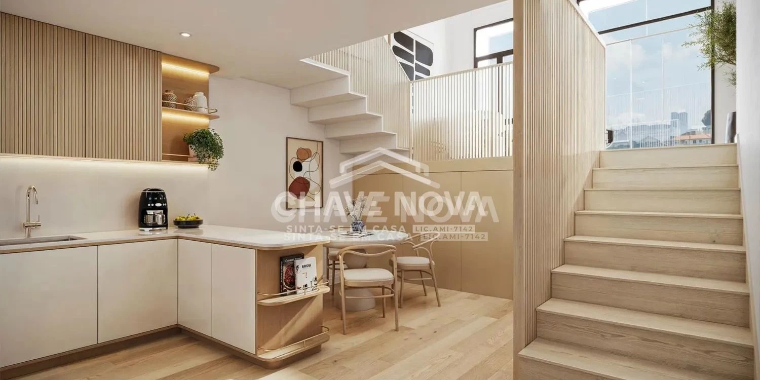 PRT/01585_3 Apartamento T1 Duplex Empreendimento Pescaria Zona Ribeirinha Vila Nova de Gaia Porto
