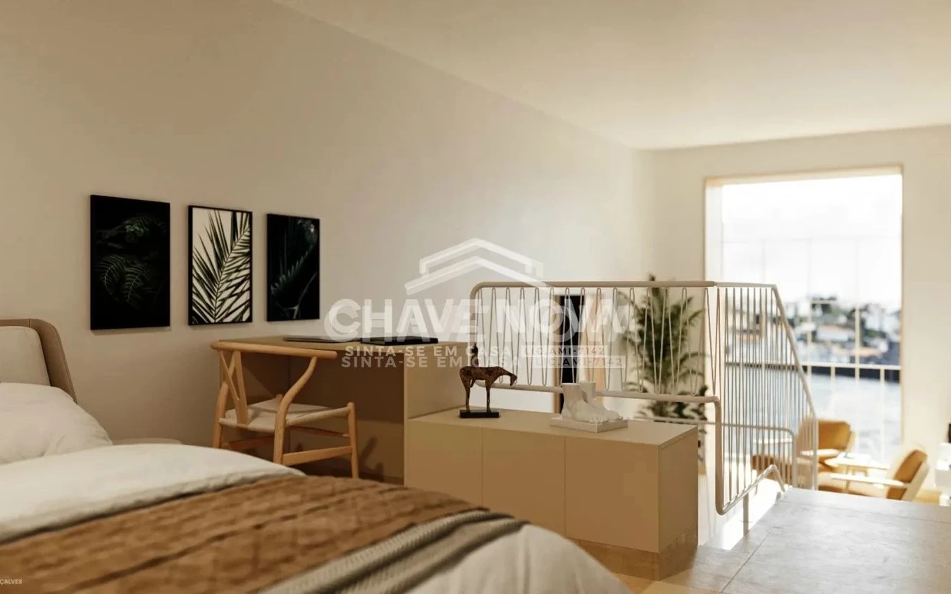 PRT/01585_3 Apartamento T1 Duplex Empreendimento Pescaria Zona Ribeirinha Vila Nova de Gaia Porto