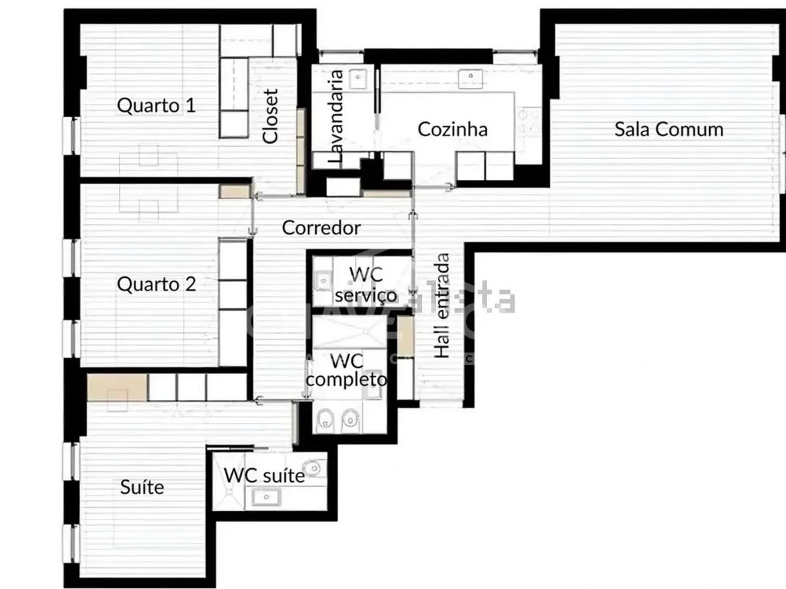 PRT/01629 Apartamento T3 Boavista Porto