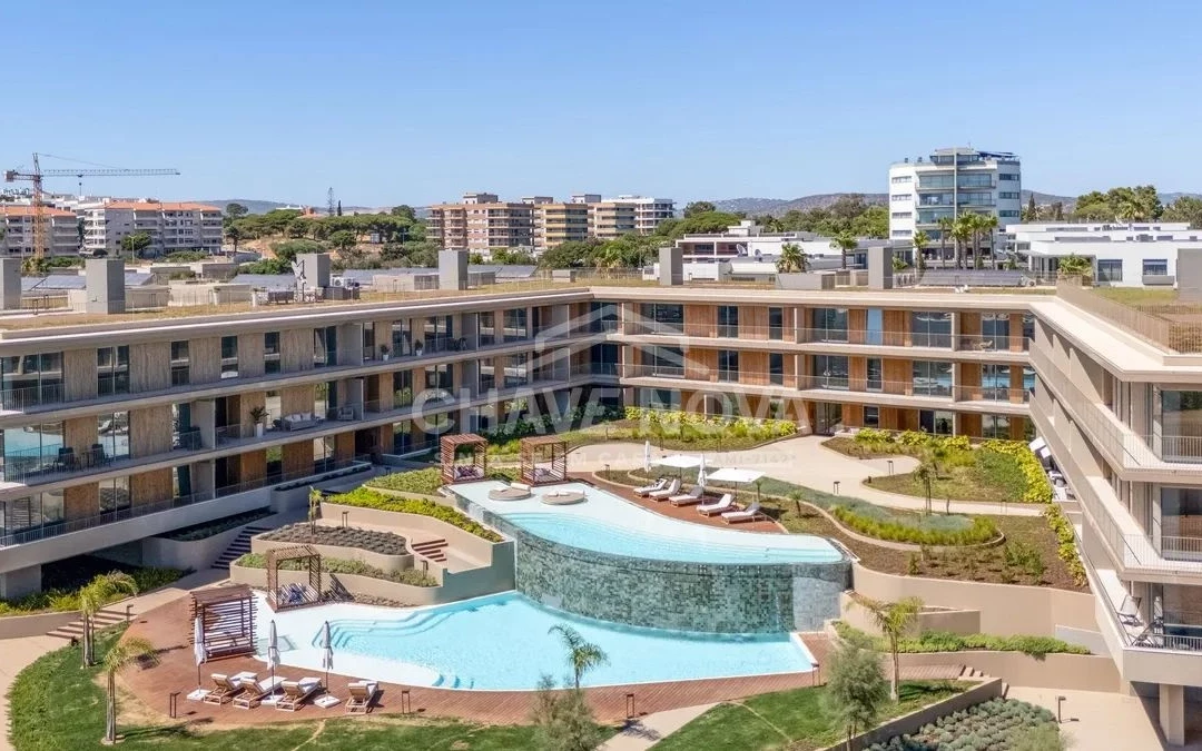 PRT/01632 Apartamento T2 de Luxo com Piscina Praia do Forte Novo Quarteira Vilamoura Loulé Faro