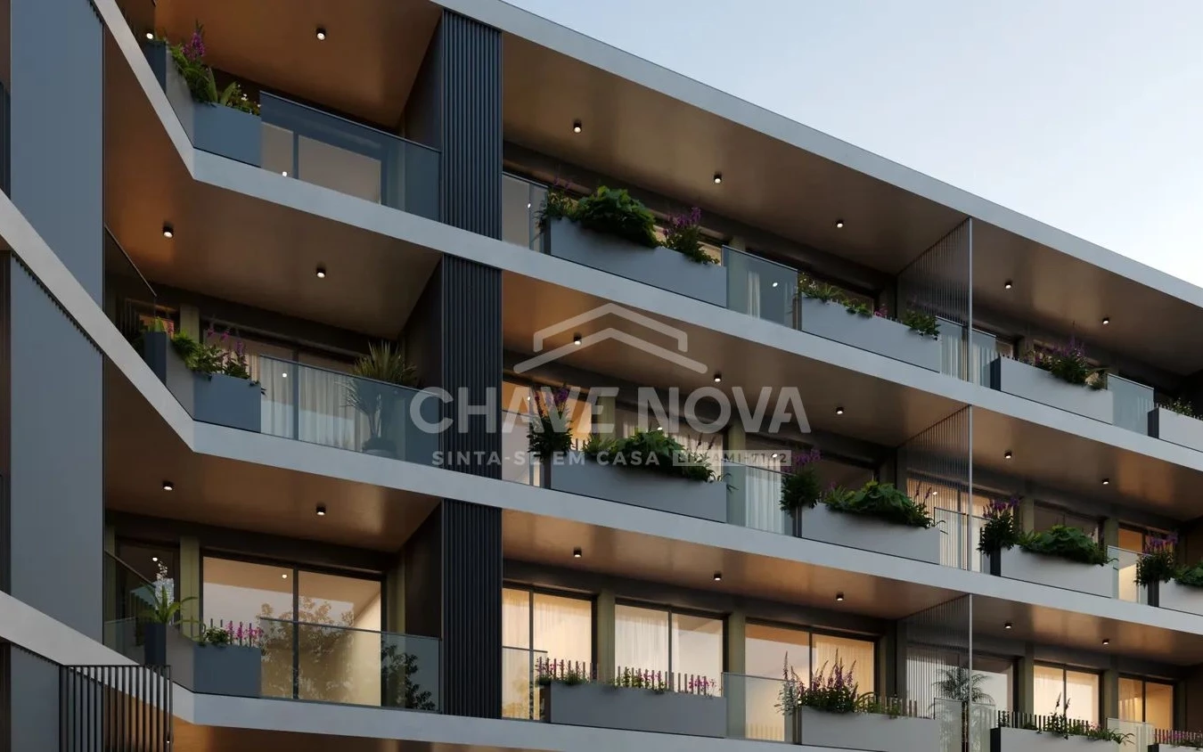 PRT/01637 Apartamento T1 Novo Empreendimento Prestige Linha de Metro Vila Nova de Gaia Porto