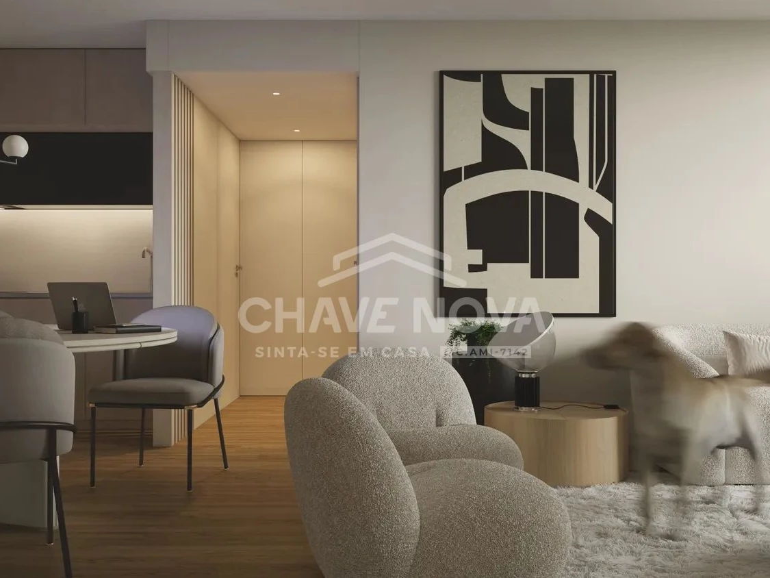 PRT/01637 Apartamento T1 Novo Empreendimento Prestige Linha de Metro Vila Nova de Gaia Porto