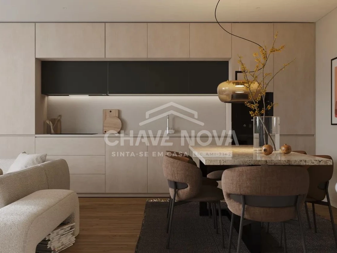 PRT/01637 Apartamento T1 Novo Empreendimento Prestige Linha de Metro Vila Nova de Gaia Porto