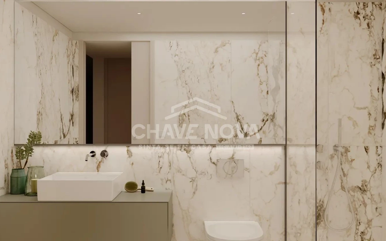 PRT/01637 Apartamento T1 Novo Empreendimento Prestige Linha de Metro Vila Nova de Gaia Porto